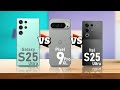 Samsung Galaxy S25 Ultra VS Pixel 9 XL Pro VS itel S25 ultra