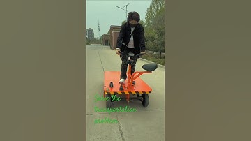 electric 4-wheeler flatbed🚒" agricultural machinery" solve the problem of transportation #shorts