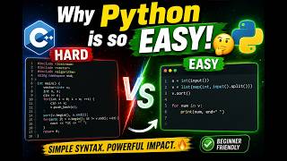 Is Python Really That Easy 😱 | Python vs C++ vs Java