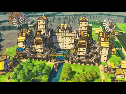 Timberborn | Building the GREATEST Survival Colony & Logging City Industry to Survive Droughts