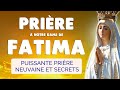  notre dame de fatima  puissante prire de neuvaine et secrets de fatima