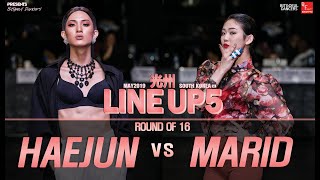 HAEJUN vs MARIDㅣWAACKING Round of 16 ㅣ2019 LINE UP SEASON 5