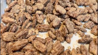 Sugared Spiced Pecans