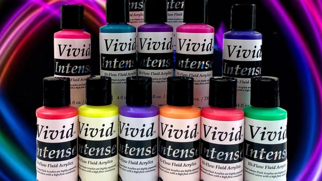 Vivid Intense Fluid Acrylic - ColourArte