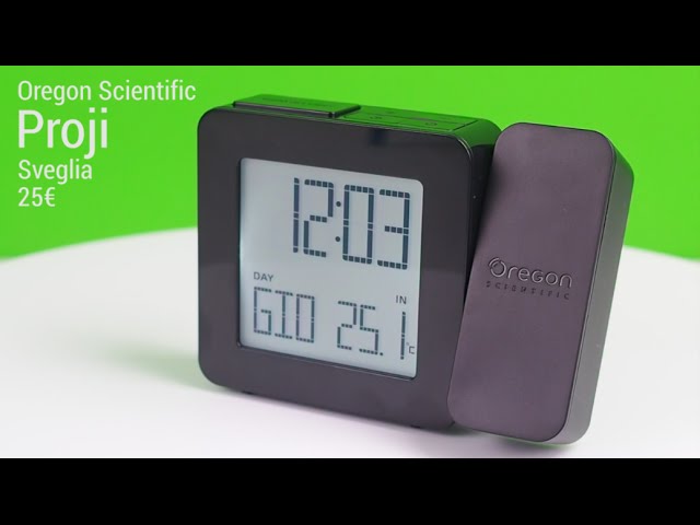 Oregon Scientific RM826 ExactSet Travel Alarm Clock 