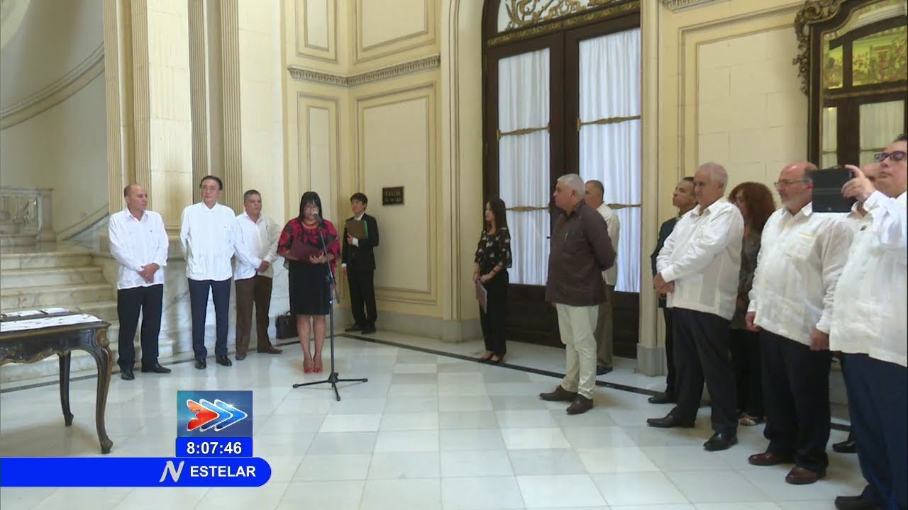 Cubanews Blog キューバ ニュース ブログ キューバのミゲル ディアスカネル大統領 日本首相特使と会談 外交関係樹立90周年を祝う