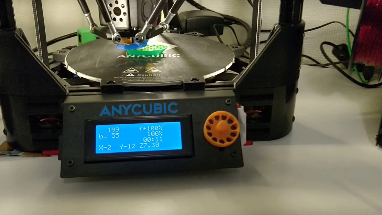 Anycubic Kossel Pulley with Klipper firmware YouTube