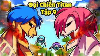 Minecraft Đại Chiến Titan Tập 9: HIHA VÀ HUY CÙNG NHAU TIÊU DIỆT TITAN THÍ NGHIỆM 👊👹😱