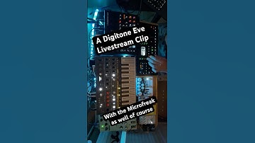 Oxenholme Live A Digtone Eve Clip #electronicmusic #digitone #microfreak #ambient #synth #edm