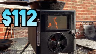 cheapest hot tent stove sold on Amazon | GBU Tent Stove