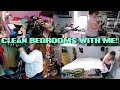 Clean Bedrooms with Me!!!