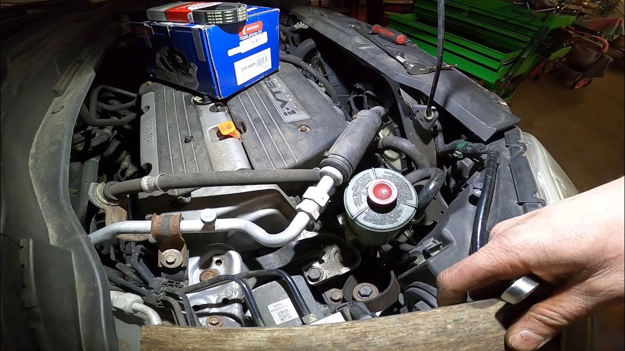 2007 HONDA CR-V Alternator Replacement Part 1 - YouTube