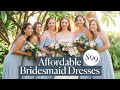 My Bridesmaid Dresses! Affordable Dress Options Under $100 from Birdy Grey