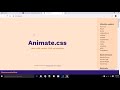 How to use Animate.css by using CDN.