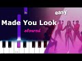 Meghan Trainor - Made You Look ~  EASY PIANO TUTORIAL