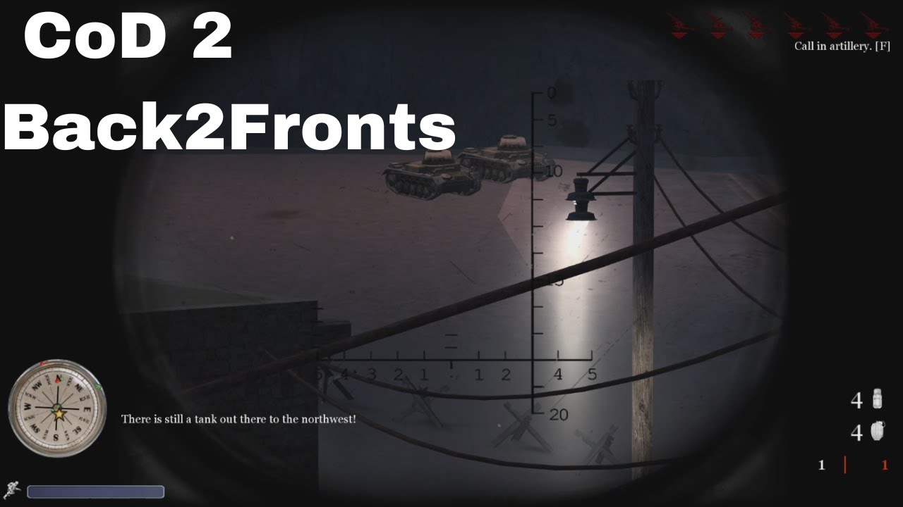 Call of Duty 2: Back2Fronts Mod - Veteran Difficulty - Mission 12 ...