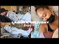 LABOR &amp; DELIVERY VLOG 38 WEEKS | NATURAL &amp; UNMEDICATED | BABY #3