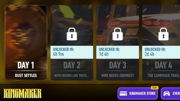 KINGMAKER | Day -1 Dust Settles | Lamborghini Countach | NFS No Limits