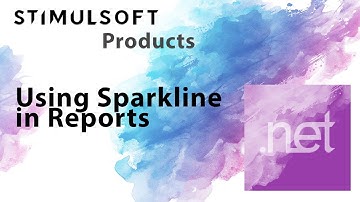 ASP.NET, .NET Core, JS, PHP, Java reporting tool for developers. Creating sparklines in reports