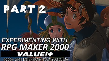 Experimenting With RPG Maker 2000 - Part 2 - The Database