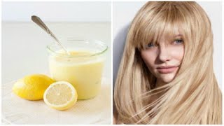 Как осветлить волосы в домашних условиях / Осветление волос перекисью, лимонами и кефиром