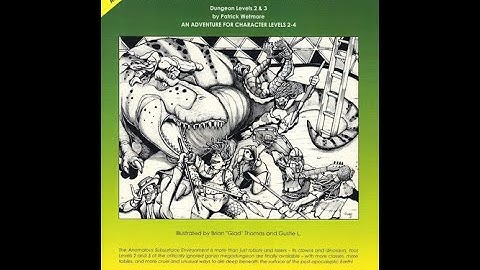 RPG REVIEW:"ASE2-3 Anomalous Subsurface Environment" by Patrick Wetmore (THE Sci-Fantasy Supplement)