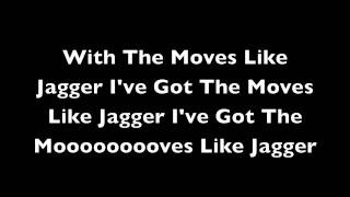 Moves Like Jagger - Maroon 5 Lyrics