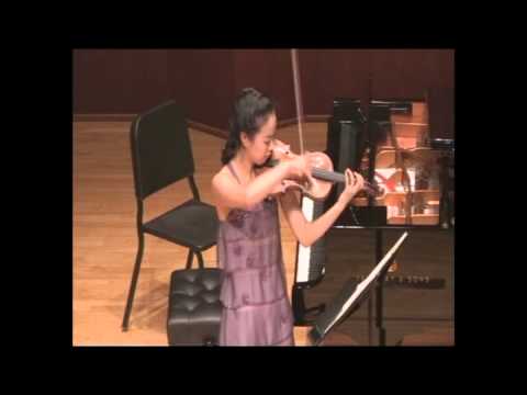 Naria Kim/ Solo Violin Recital Jan 28th 2014