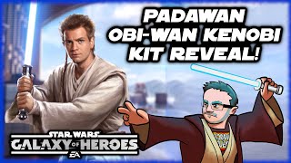 Finally!!! Padawan Obi-Wan Kenobi Kit Reveal in Star Wars Galaxy of Heroes!!!