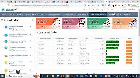 ERP Software for Trading Industry