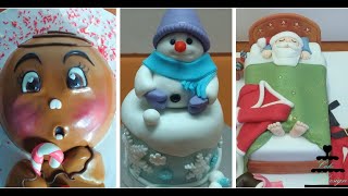 5 Bolos Natalícios Fantásticos | 5 Amazing Christmas Cakes (ENGLISH SUBTITLES)