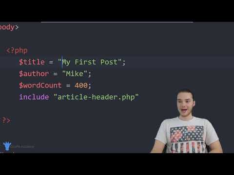 28 Include PHP PHP Tutorial 28