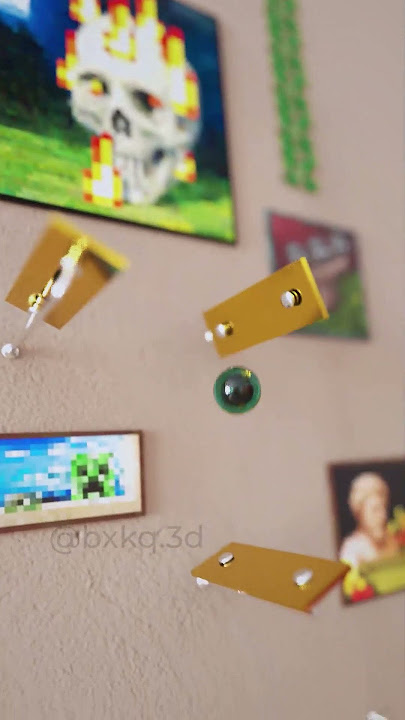 C418 - Aria Math Marble Music video #satisfying #minecraft