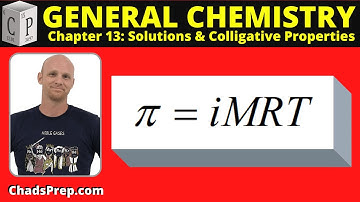 13.4 Osmotic Pressure
