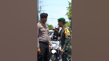 🔥🔥Seorang Prajurit TNI Tegur Keras Oknum Polisi‼️‼️‼️#shorts #tni #viral