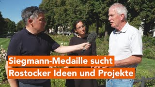 Nachgefragt Siegmann-Medaille Sucht Kreative Ideen Und Projekt In Rostock Zur Stadtgestaltung