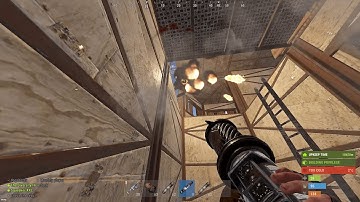Defending my base against an offline raid for the third time