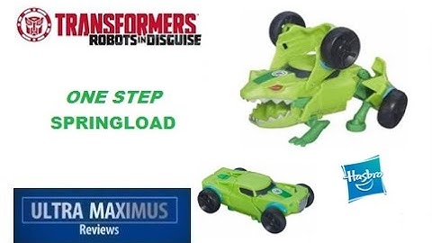 Springload Transformers Robots in Disguise (2015) One Step