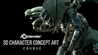 3D Character Concept Art (Course Trailer)