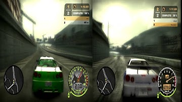 Multiplayer gameplay race Need for Speed Most Wanted