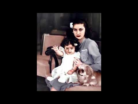 شاهدخت شهناز فرزند اول محمدرضاشاه پهلوی از ملکه فوزیه شاهدخت مصر