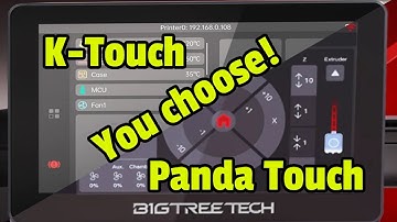 Panda touch to K touch conversion and set up