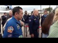Expedition 44 Receives Warm Welcome Home