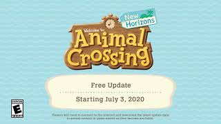 Animal Crossing: New Horizons Free Summer Update - Wave 1 - Nintendo Switch