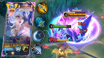 FINALLY!! TRY THIS NEW LAYLA 1 HIT BUILD 2025!! ( insane damage💀 ) - MLBB