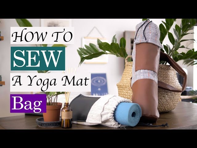 Sew Fast! Make your own yoga mat holder! - Makerist