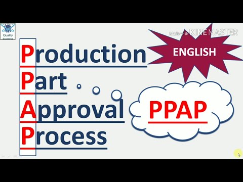 Βίντεο: Τι σημαίνει το Ppap στην κατασκευή;