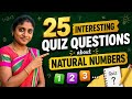 25 Interesting Questions on Natural Numbers | Tamil & English | 10th Maths | Try it | Maths Ulagam