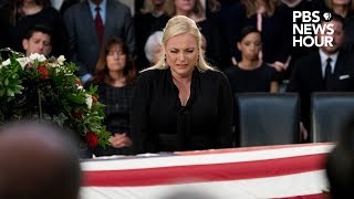 WATCH: Meghan McCain's complete eulogy for her father, John McCain