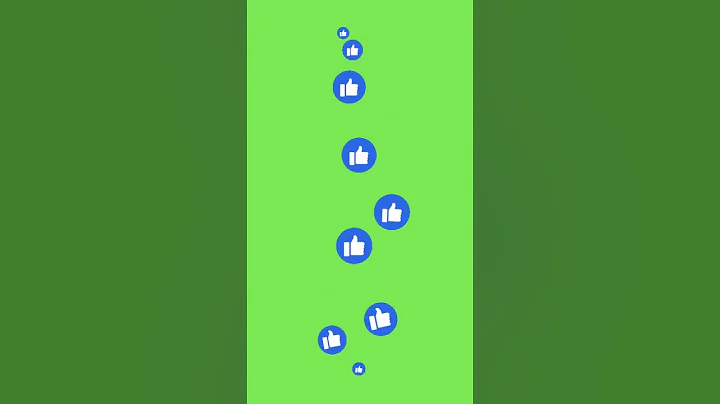 Floating like button in green screen #like #viral #greenscreen